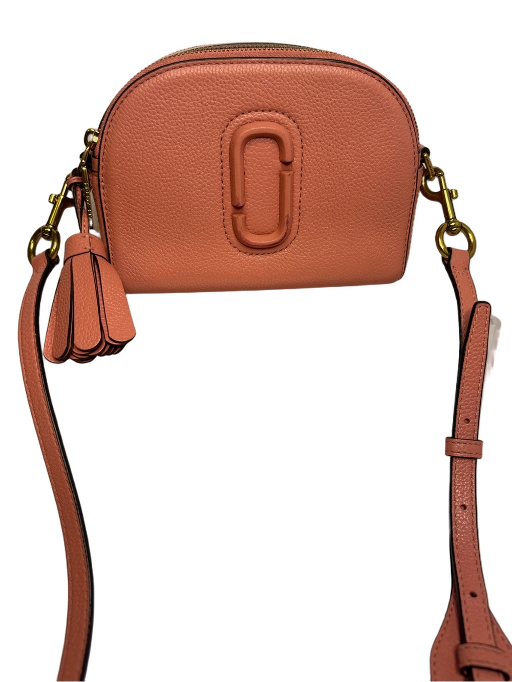 #455 Marc Jacobs The Shutter Dome Small Camera Double Zip Crossbody Bag